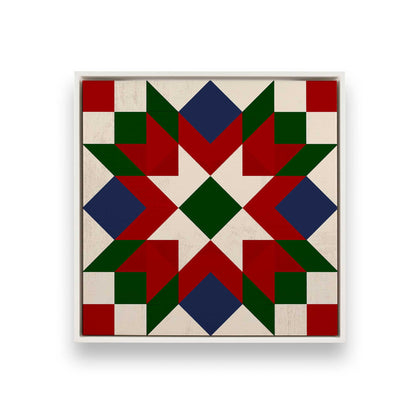 [Color:Opaque White], Picture of art in a White frame