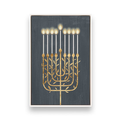 [Color:Opaque White], Picture of art in a White frame