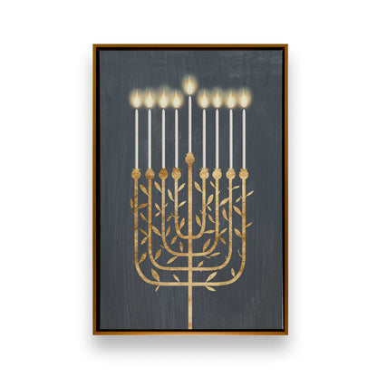 [Color:Polished Gold], Picture of art in a Polished Gold frame