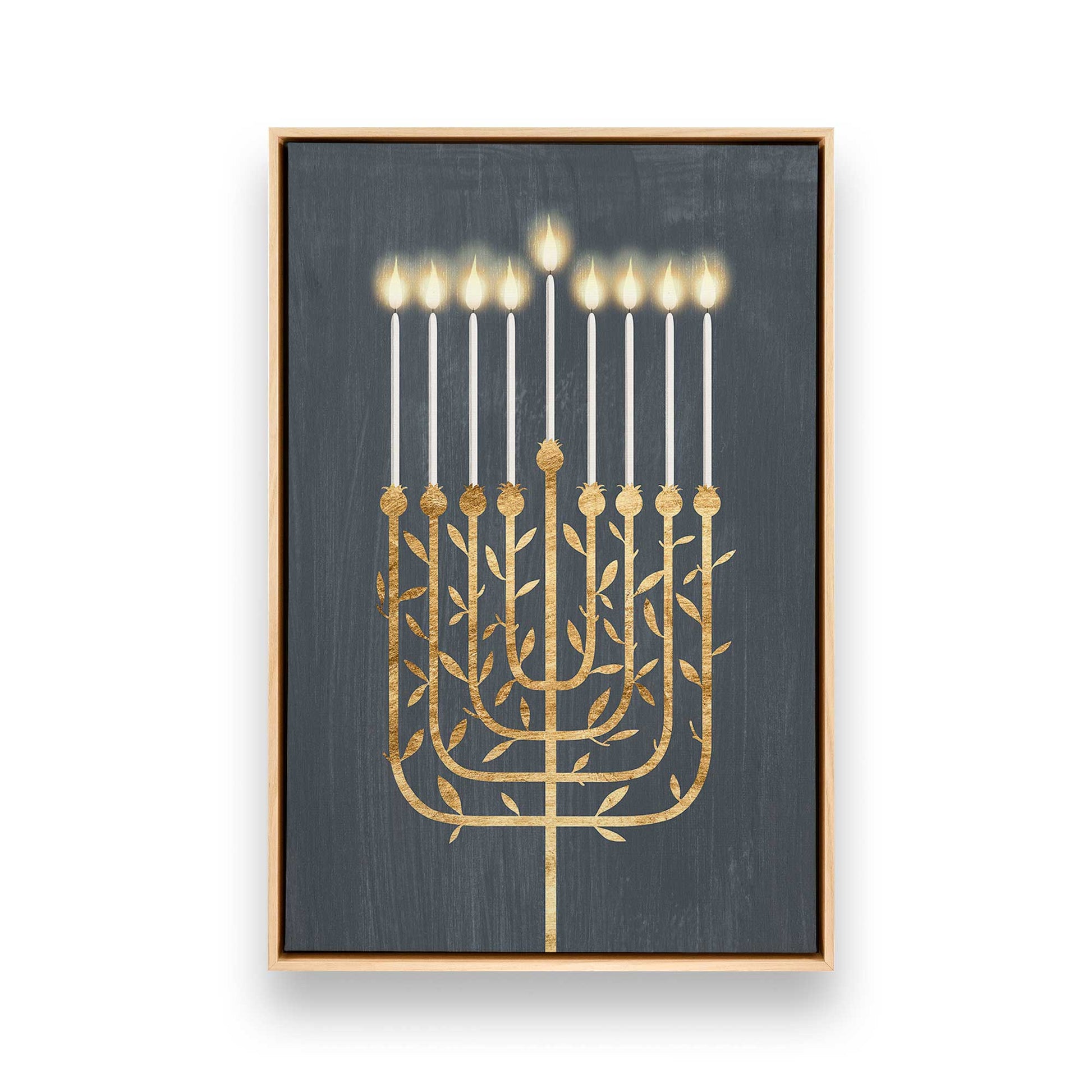 [Color:American Maple], Picture of art in a American Maple frame