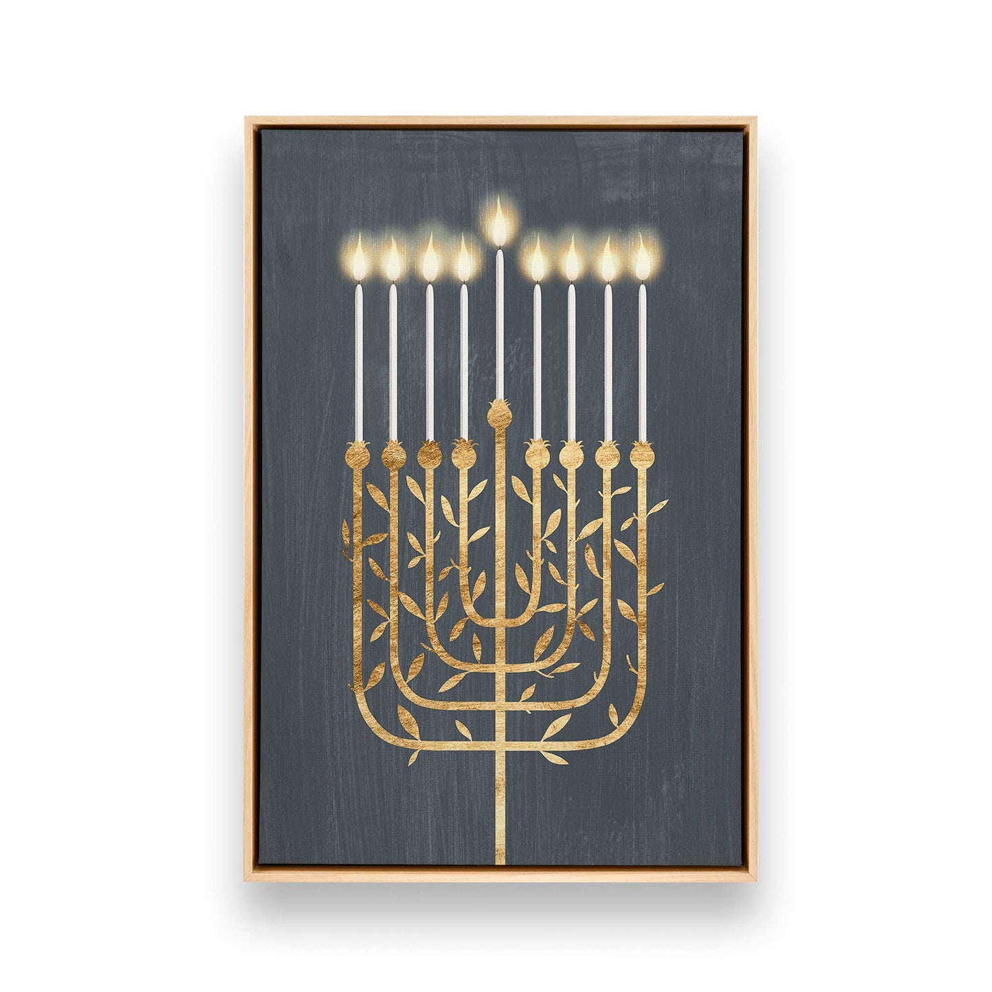 [Color:American Maple], Picture of art in a American Maple frame