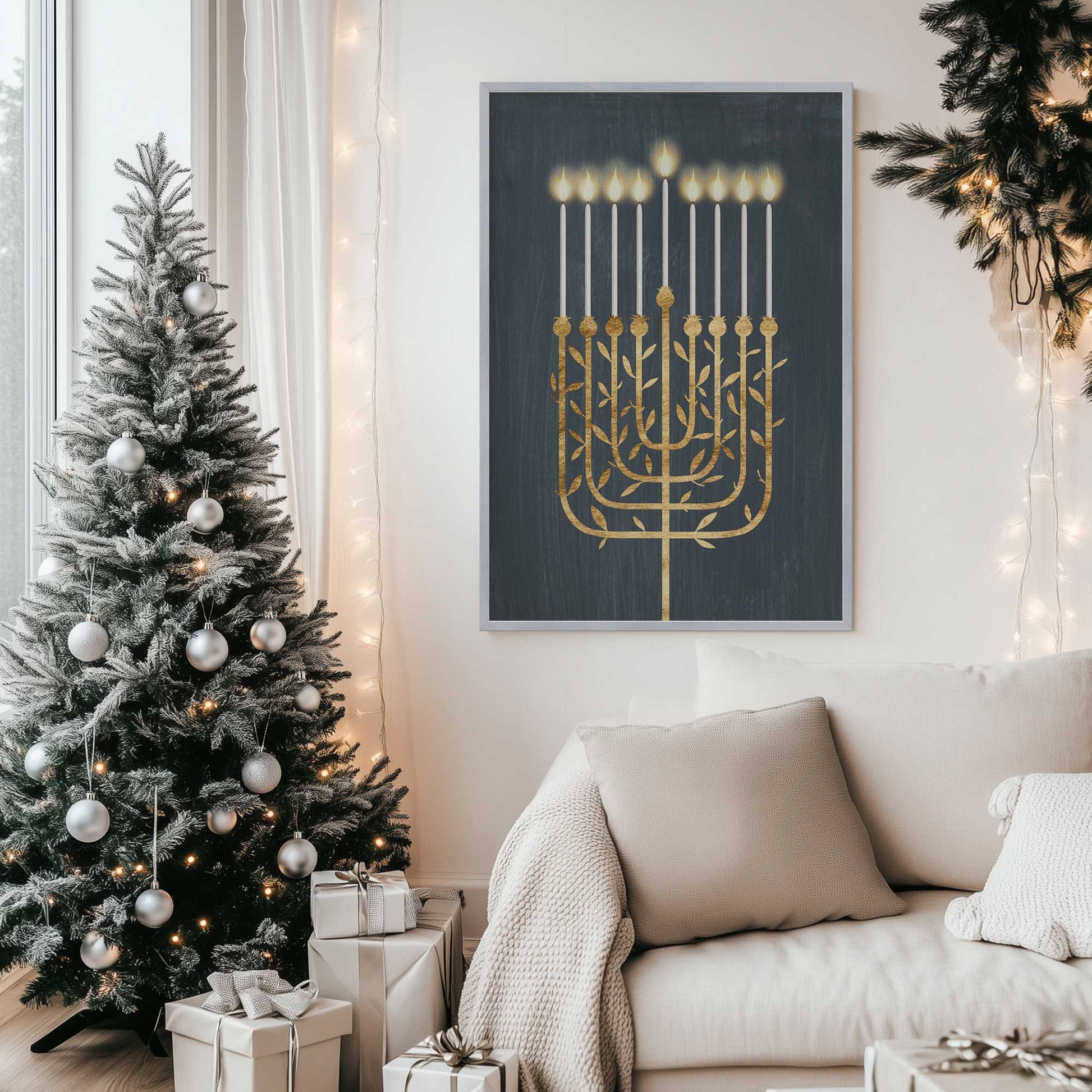 Picture of art in a room