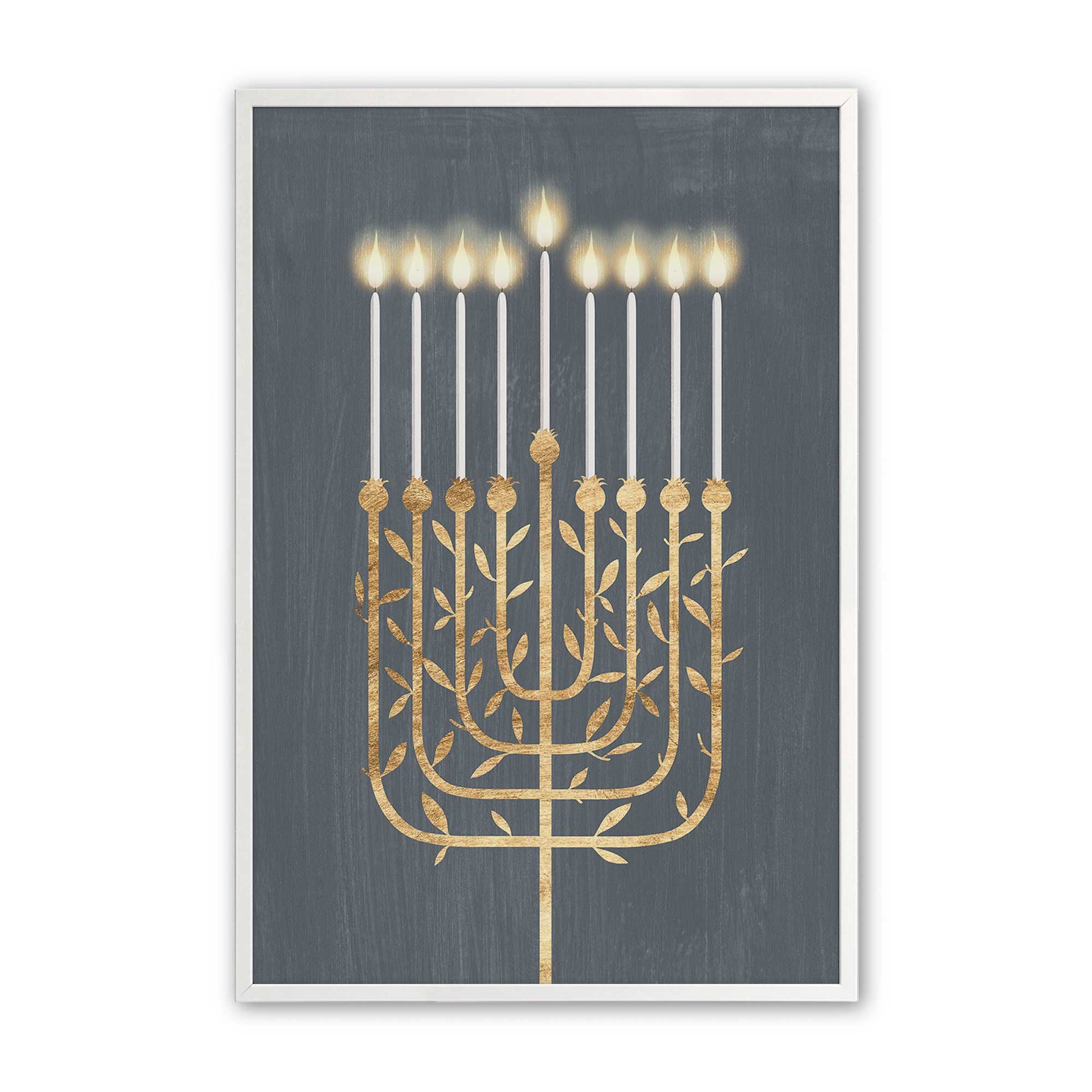 [Color:Opaque White], Picture of art in a Opaque White frame