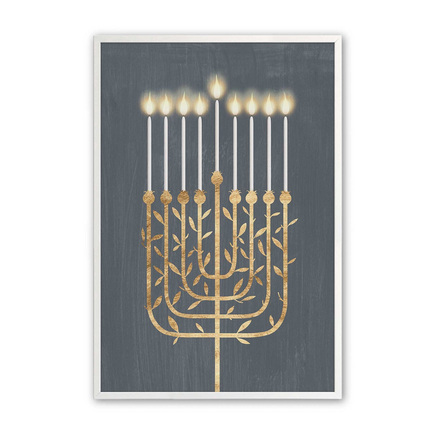 [Color:Opaque White], Picture of art in a Opaque White frame