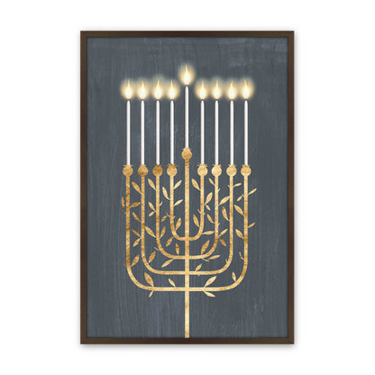 [Color:Belvinder Brown], Picture of art in a Belvinder Brown frame