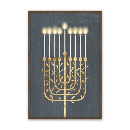 [Color:Walnut], Picture of art in a Walnut frame