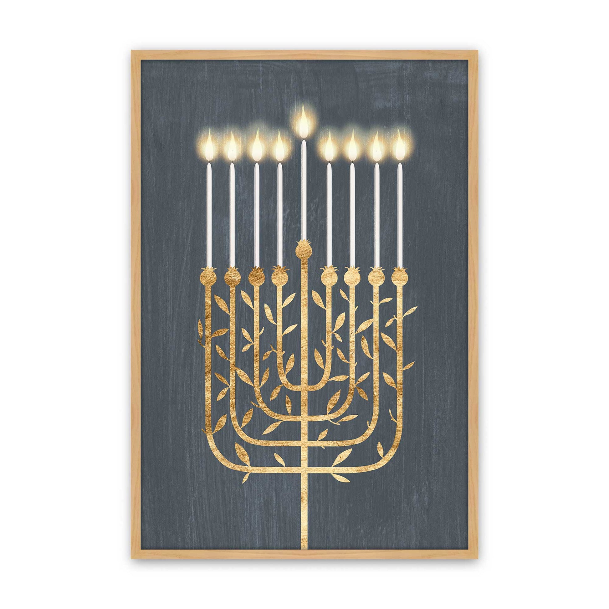 [Color:American Maple], Picture of art in a American Maple frame