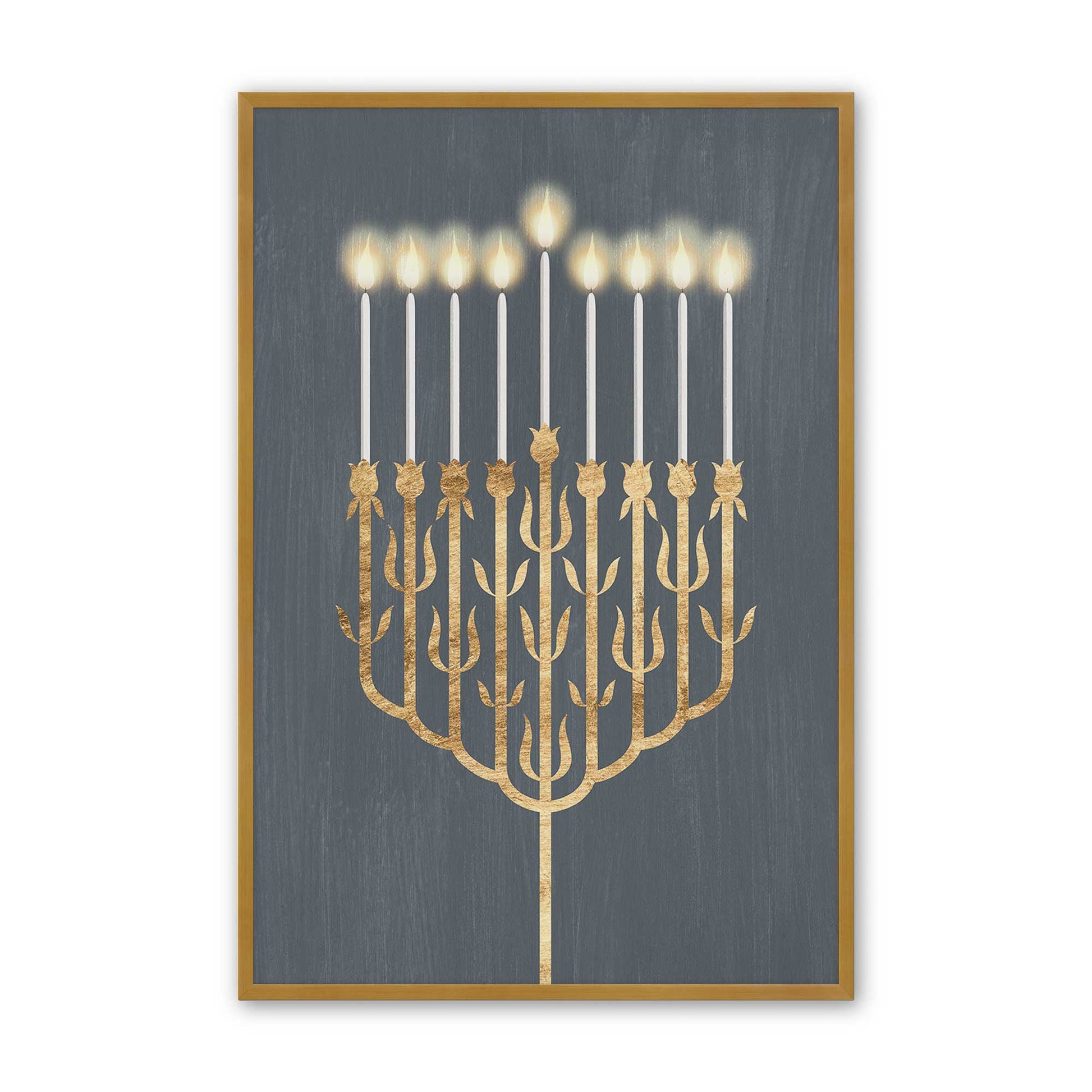 [Color:Polished Gold], Picture of art in a Polished Gold frame