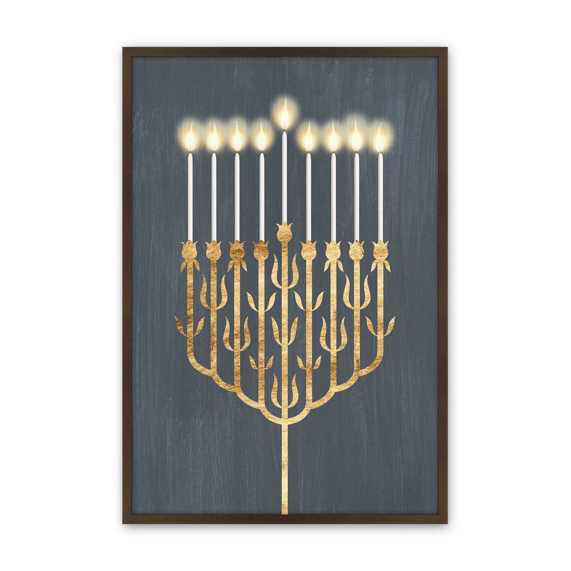 [Color:Belvinder Brown], Picture of art in a Belvinder Brown frame