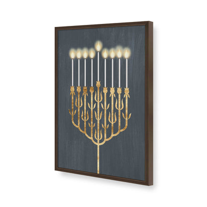 [Color:Belvinder Brown], Picture of art in a Belvinder Brown frame of the corner