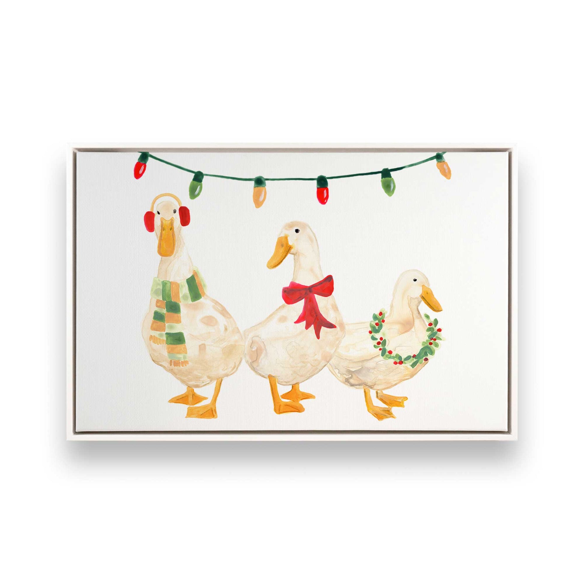 [Color:Opaque White], Picture of art in a White frame