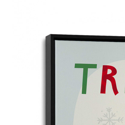 [Color:Satin Black], Picture of art in a Satin Black frame at an angle