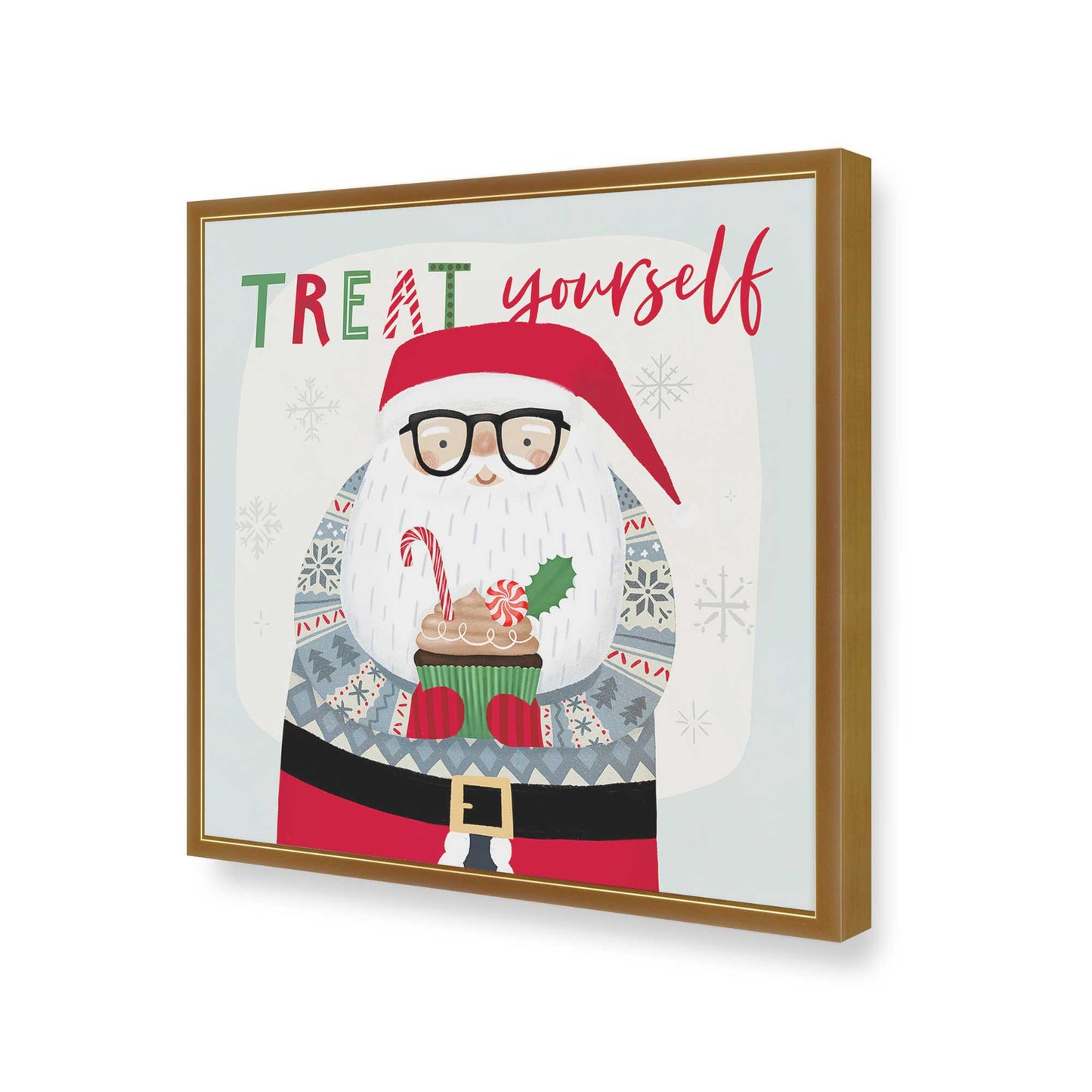 [Color:Polished Gold], Picture of art in a Polished Gold frame of the corner