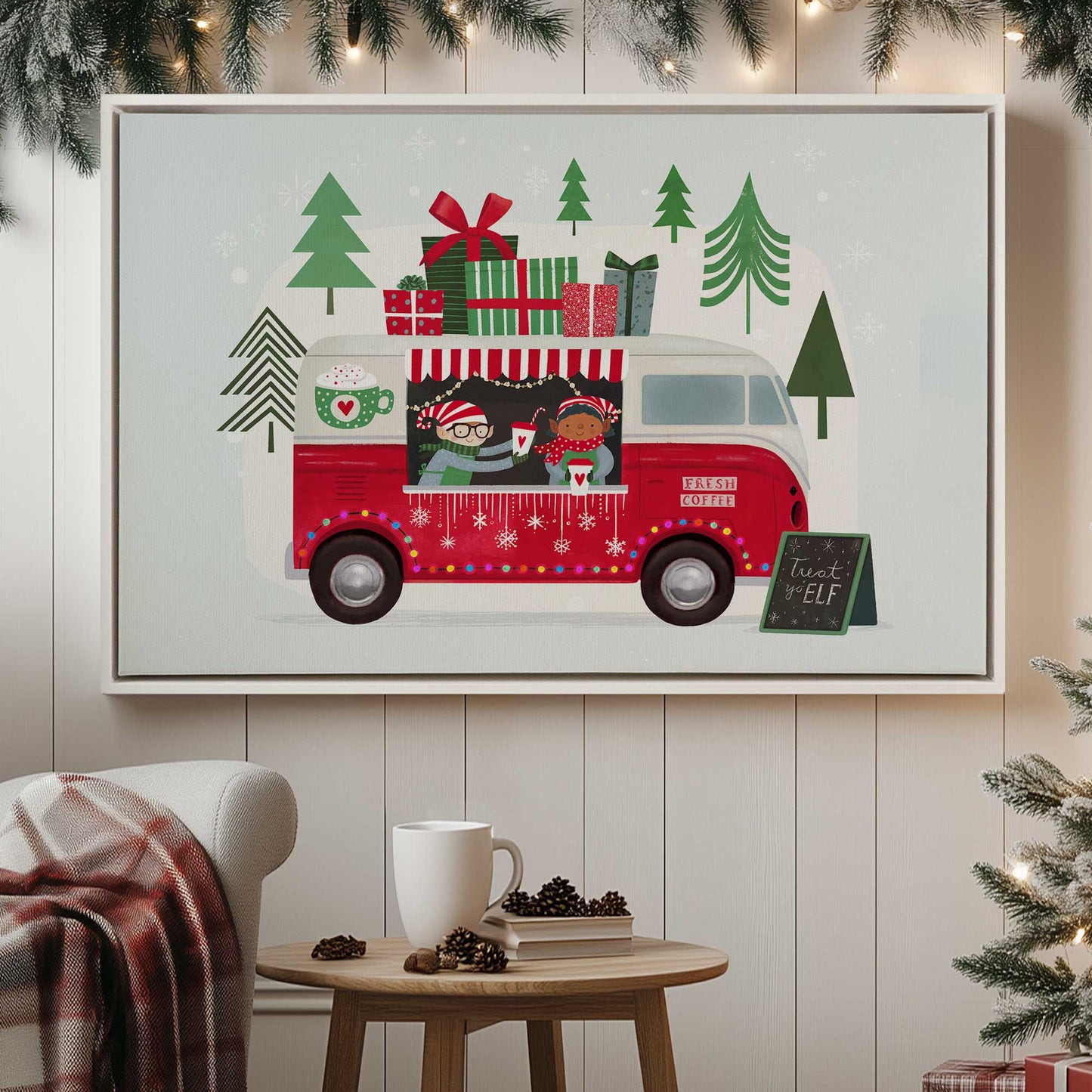 [LIFESTYLE],[SPECIAL],  Picture of art in a roo