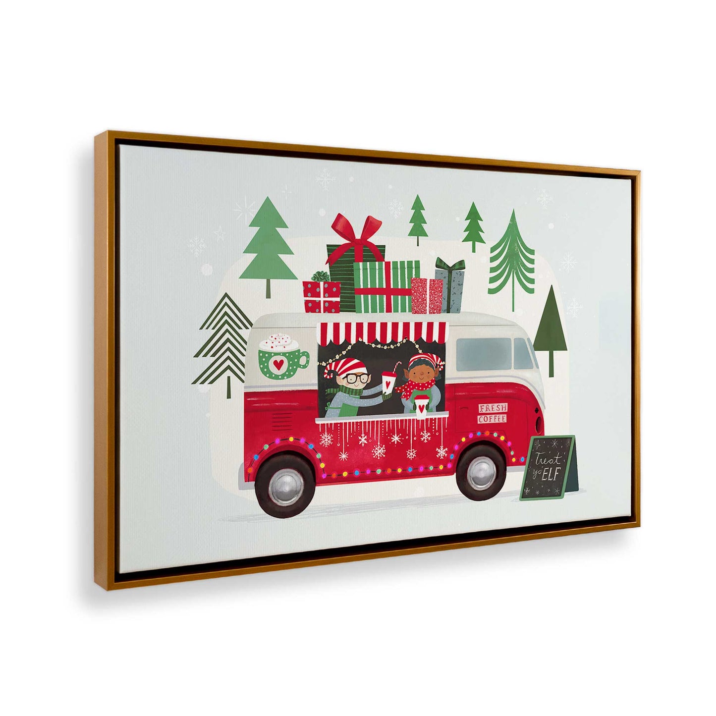 [Color:Polished Gold], Picture of the corner of the art