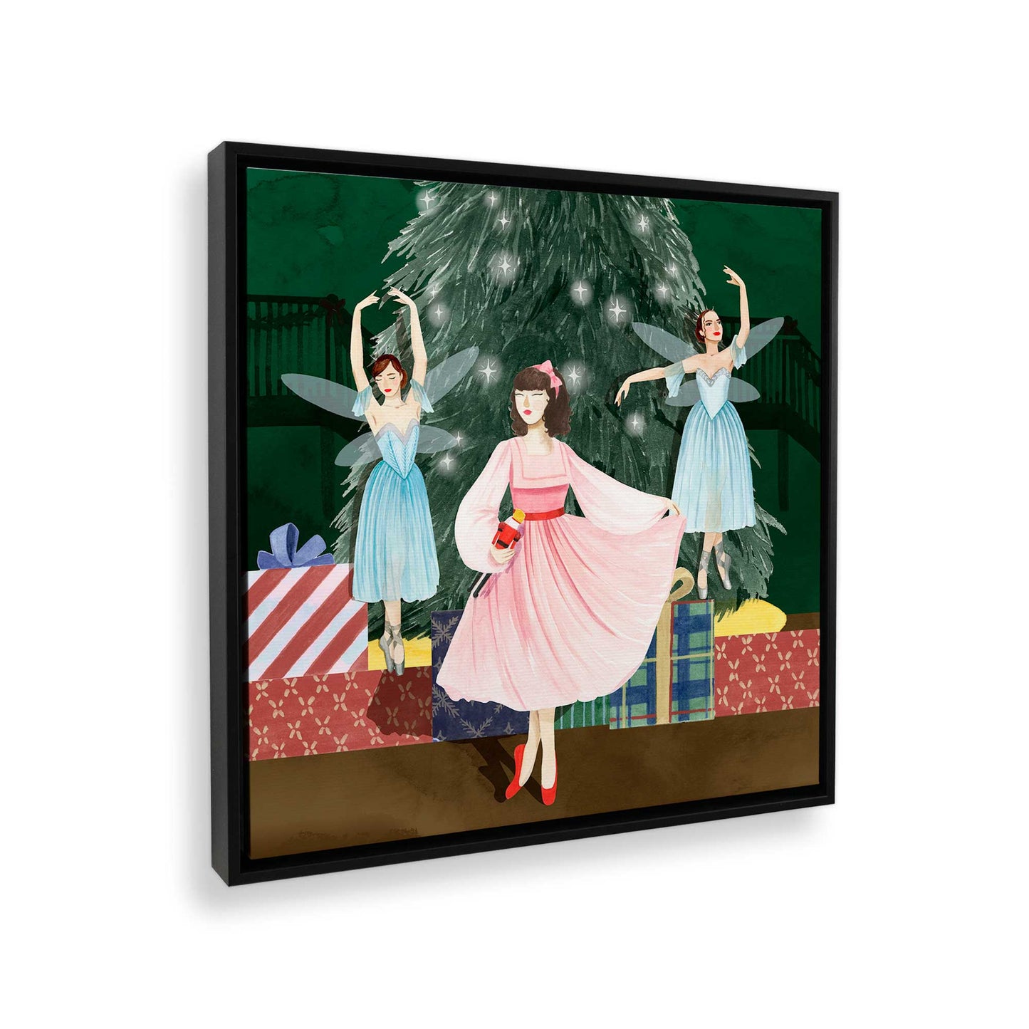 [Color:Satin Black], Picture of the corner of the art