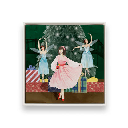 [Color:Opaque White], Picture of art in a White frame