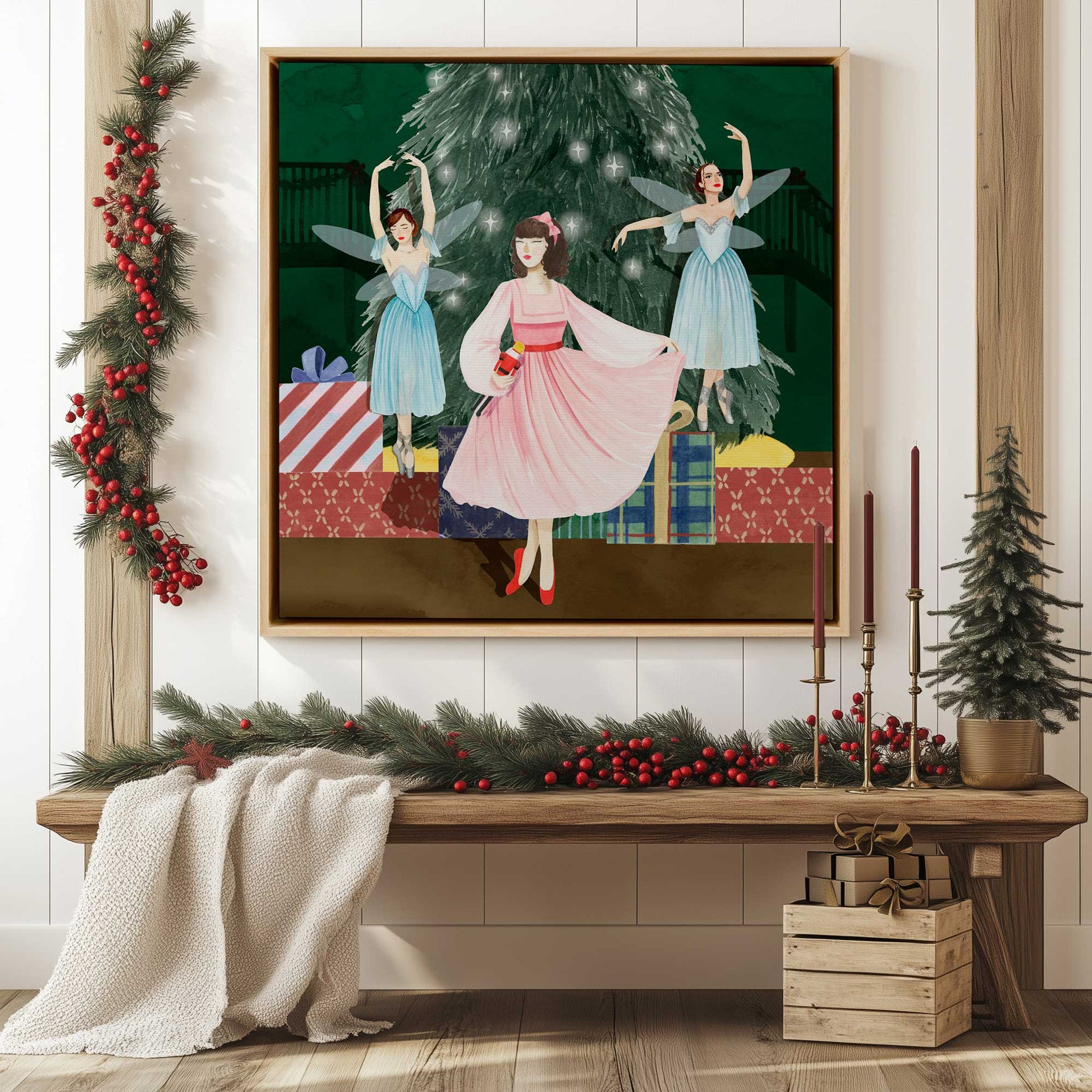 Picture of art in a room