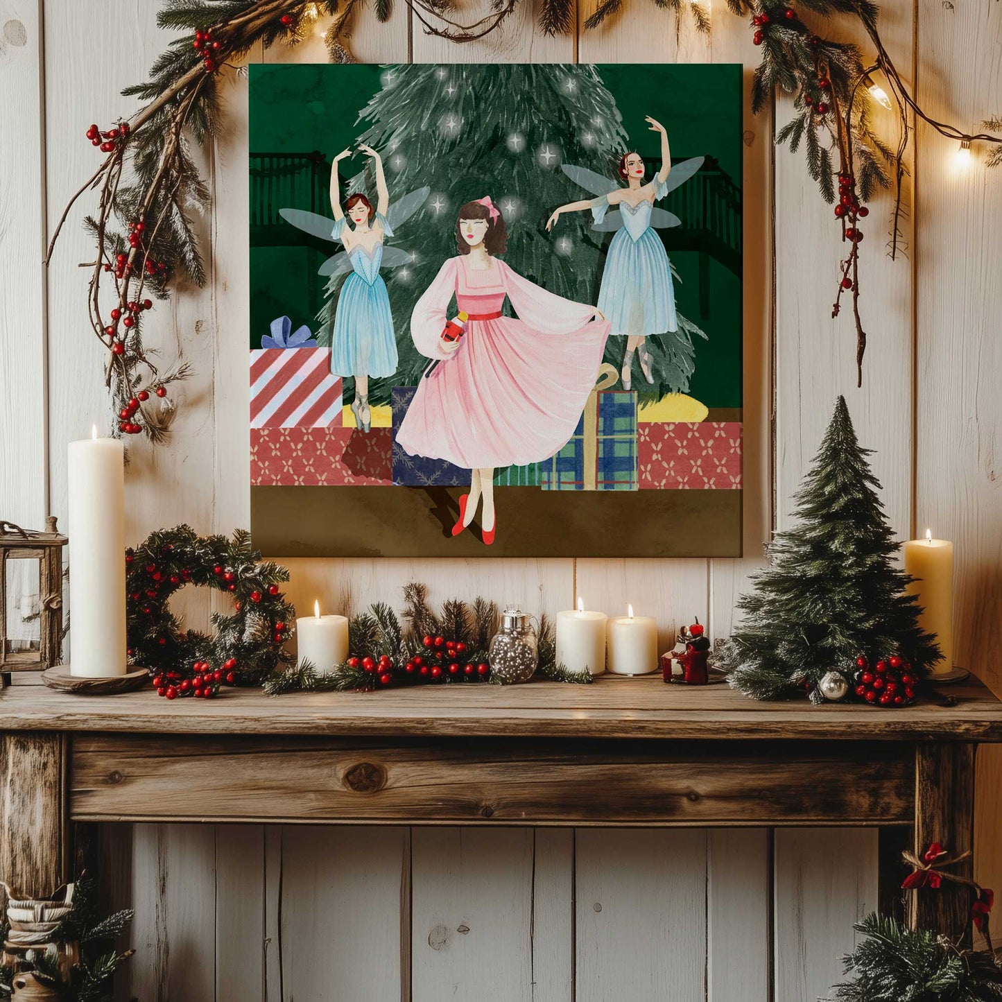 Picture of art in a room