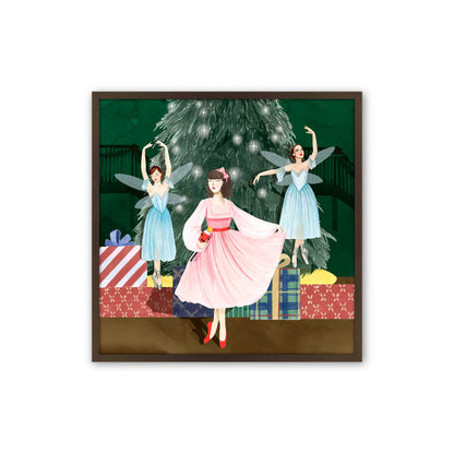 [Color:Espresso], Picture of art in a Espresso frame