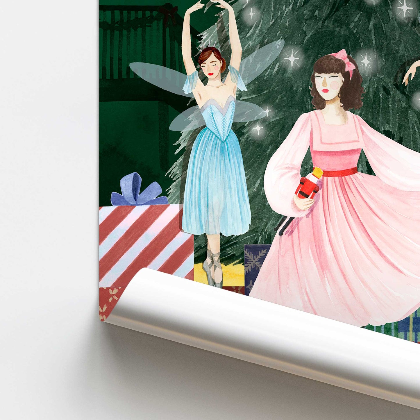 [Color:Rolled Print], Picture of close up of art