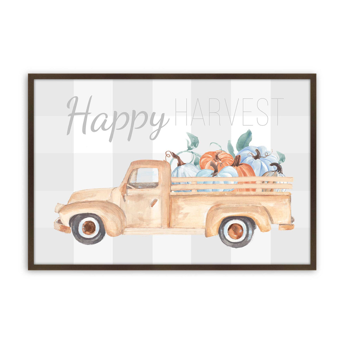 [Color:Brown], Picture of art in a Brown frame