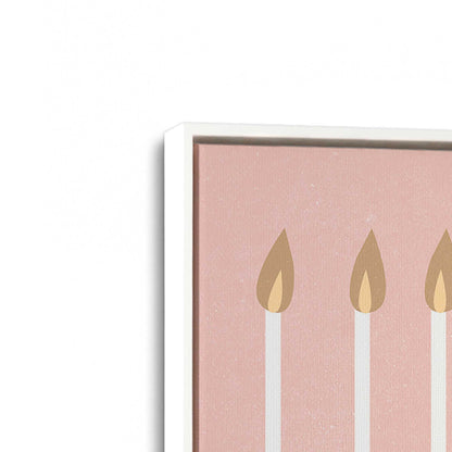 [Color:Opaque White], Picture of art in a White frame at an angle