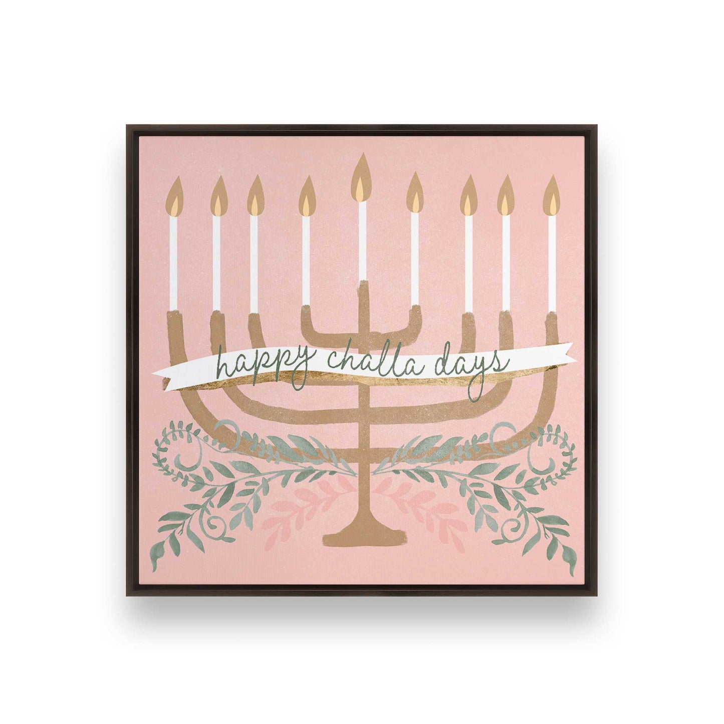 [Color:Espresso], Picture of art in a Espresso frame