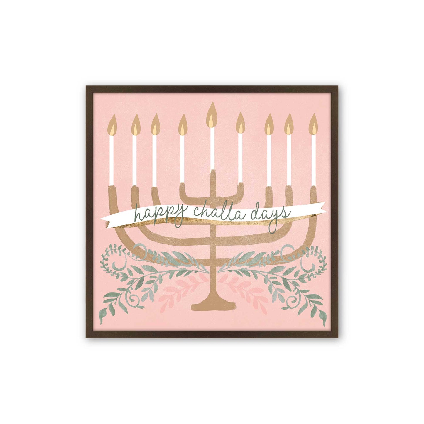 [Color:Espresso], Picture of art in a Espresso frame