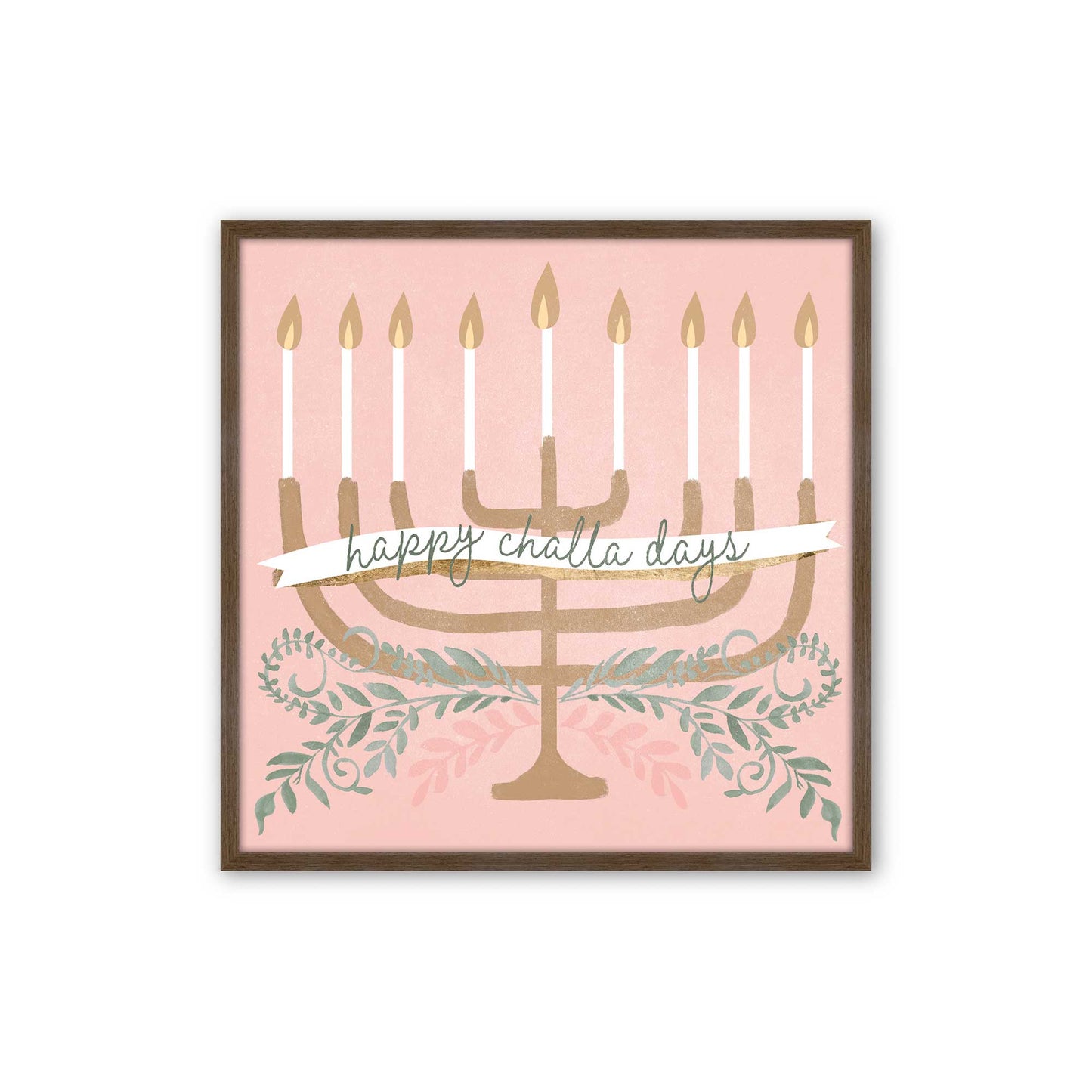 [Color:Walnut], Picture of art in a Walnut frame