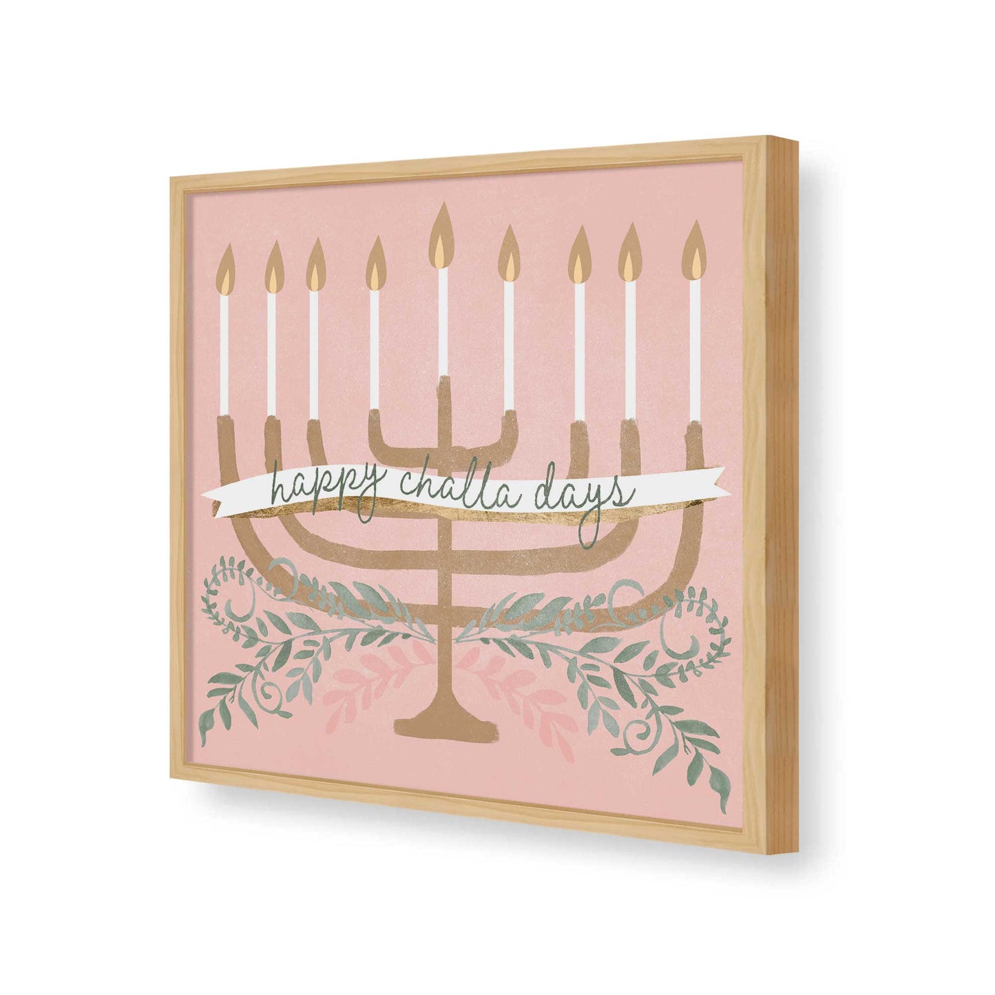 [Color:Espresso], Picture of art in a Espresso frame of the corner