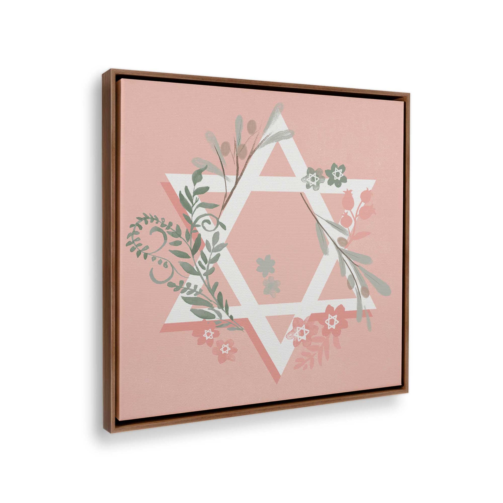 [Color:Walnut], Picture of the corner of the art