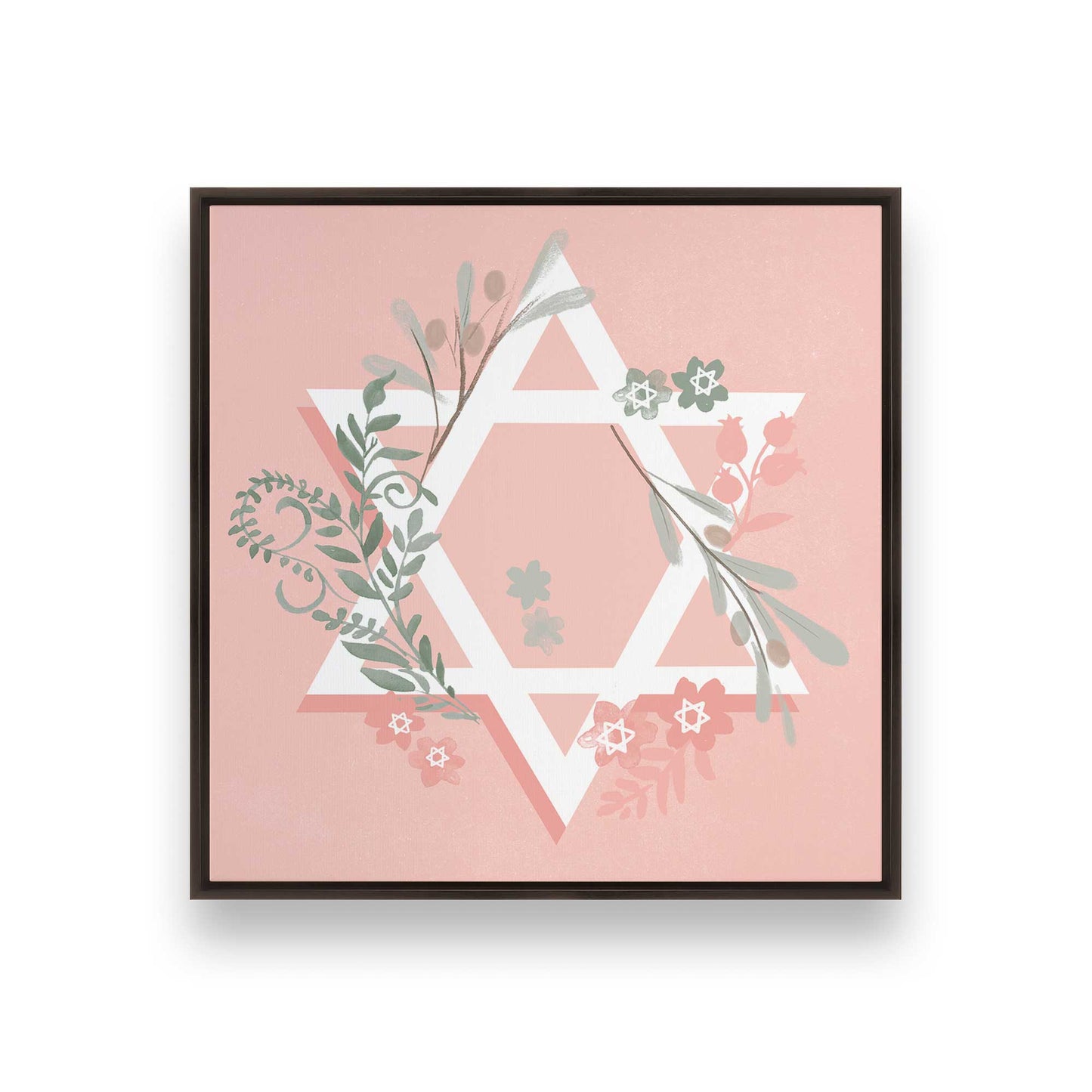 [Color:Espresso], Picture of art in a Espresso frame