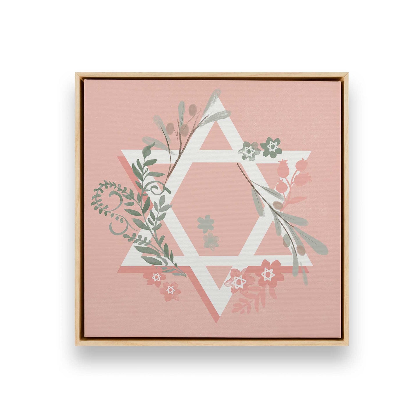 [Color:American Maple], Picture of art in a American Maple frame