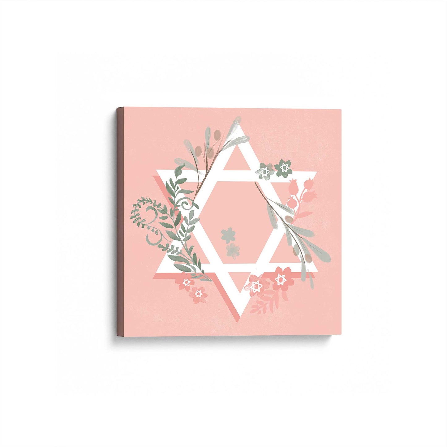 [Color:Stretched Canvas], Picture of art at an angle