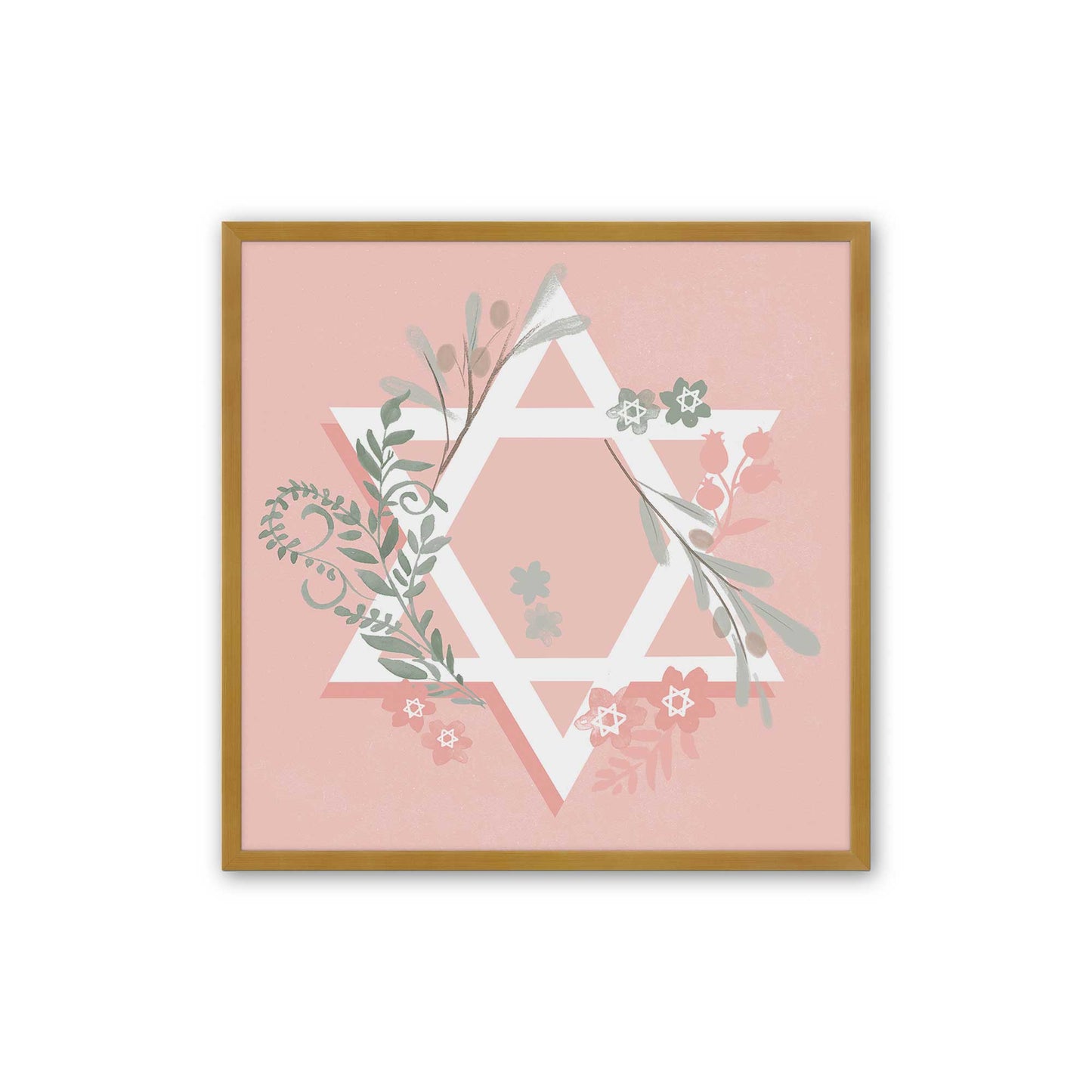 [Color:Polished Gold], Picture of art in a Polished Gold frame