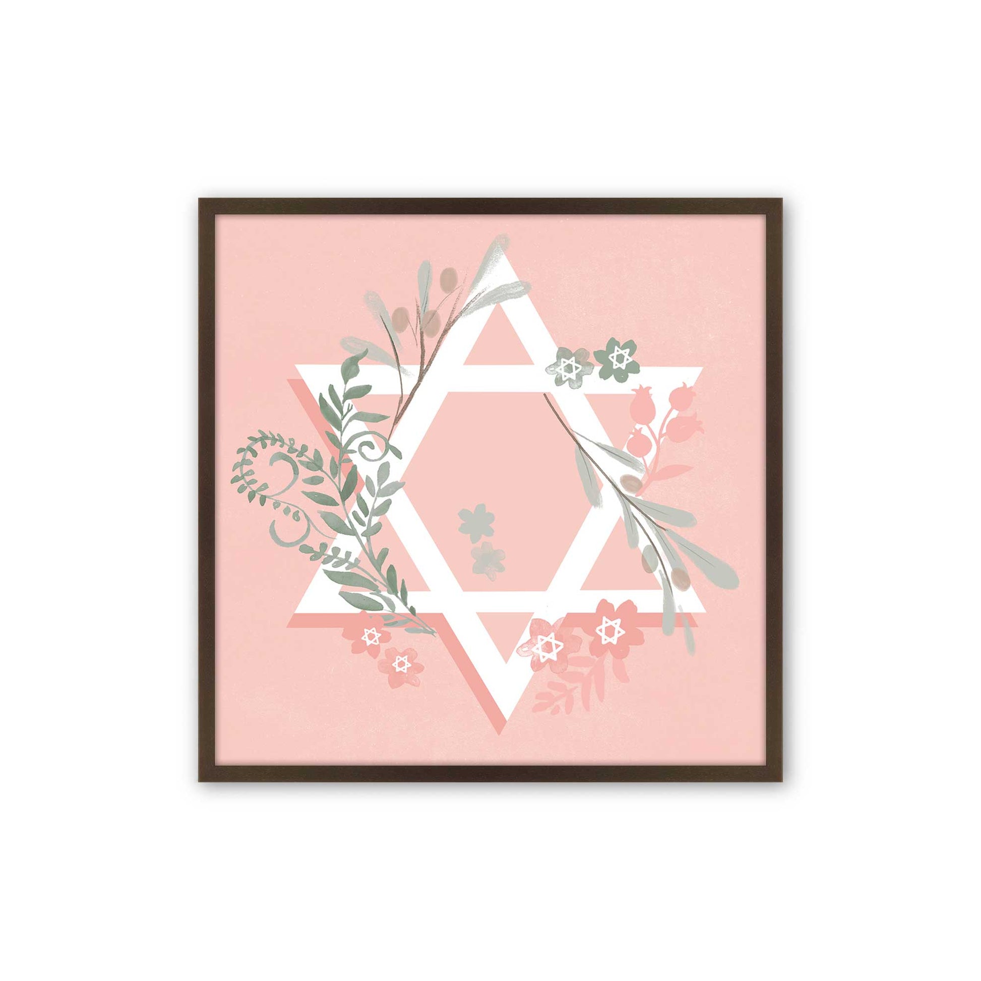 [Color:Espresso], Picture of art in a Espresso frame