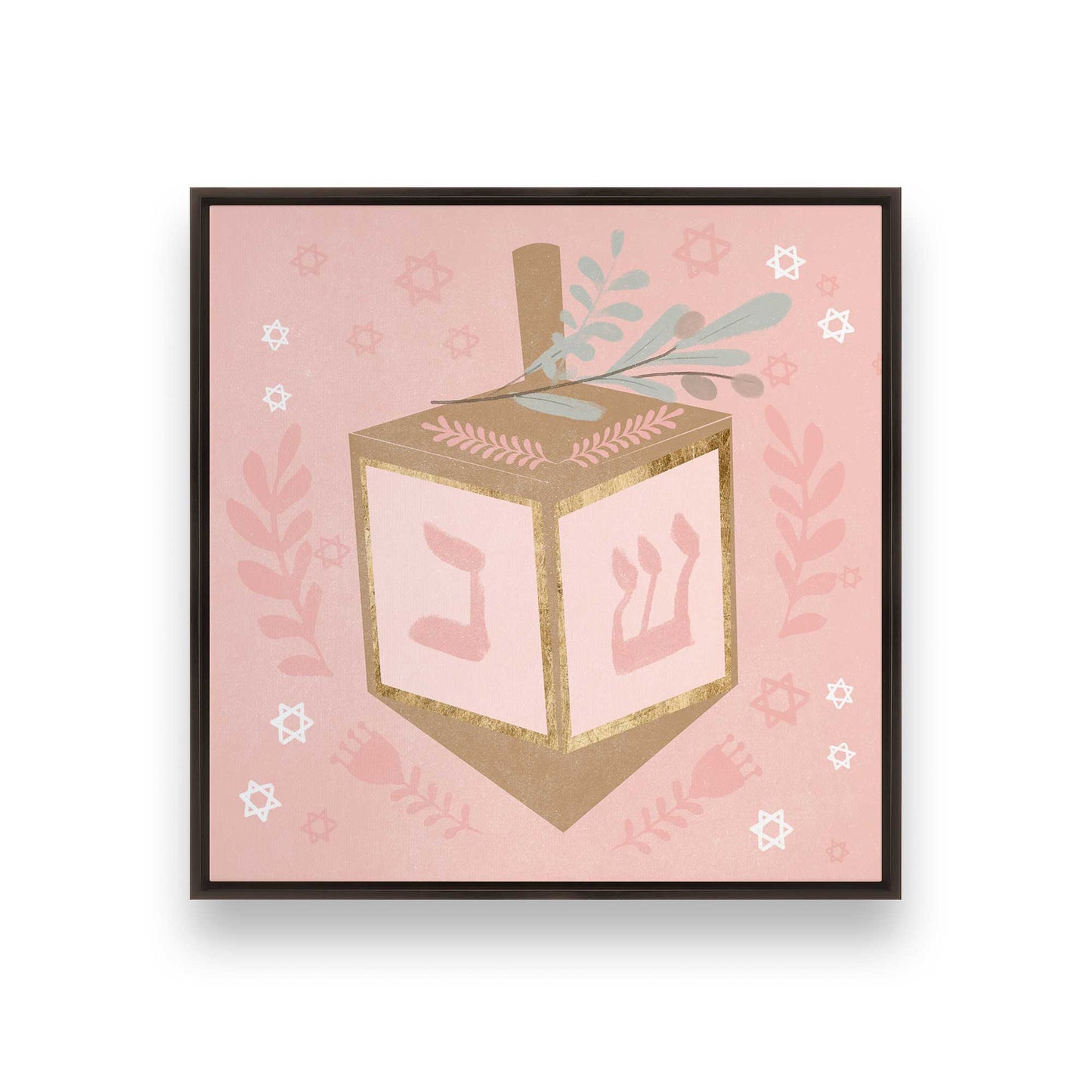 [Color:Espresso], Picture of art in a Espresso frame