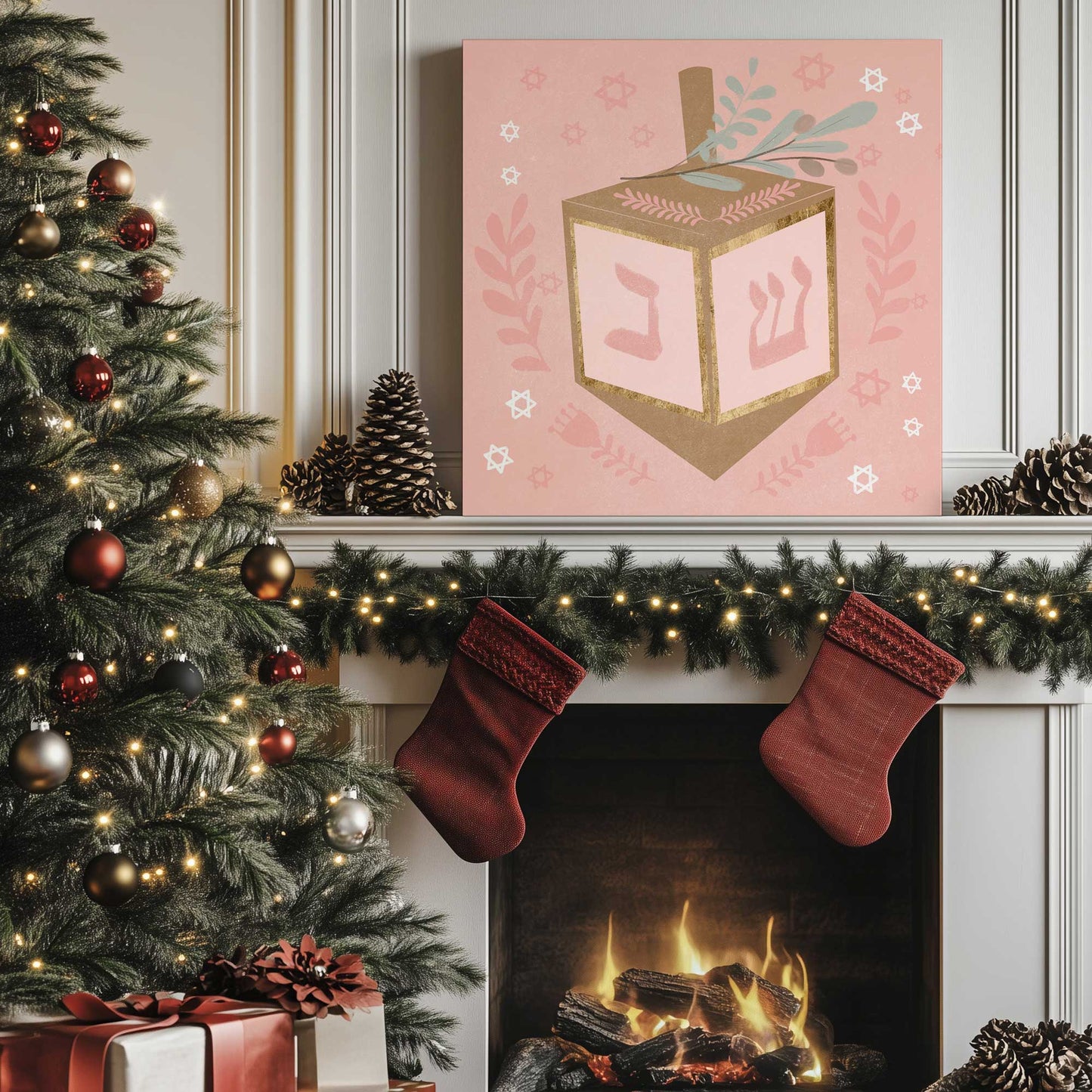 Picture of art in a room