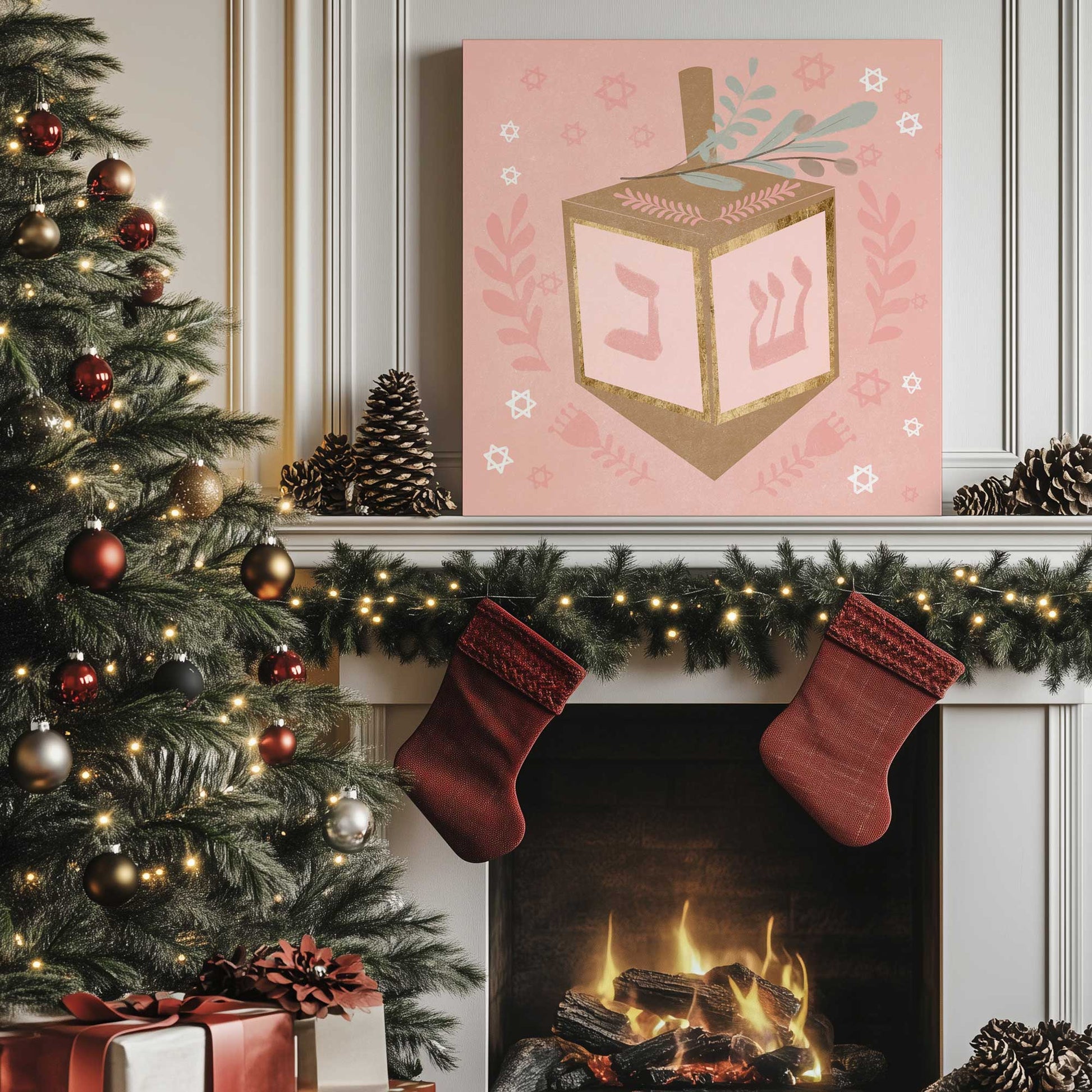 Picture of art in a room