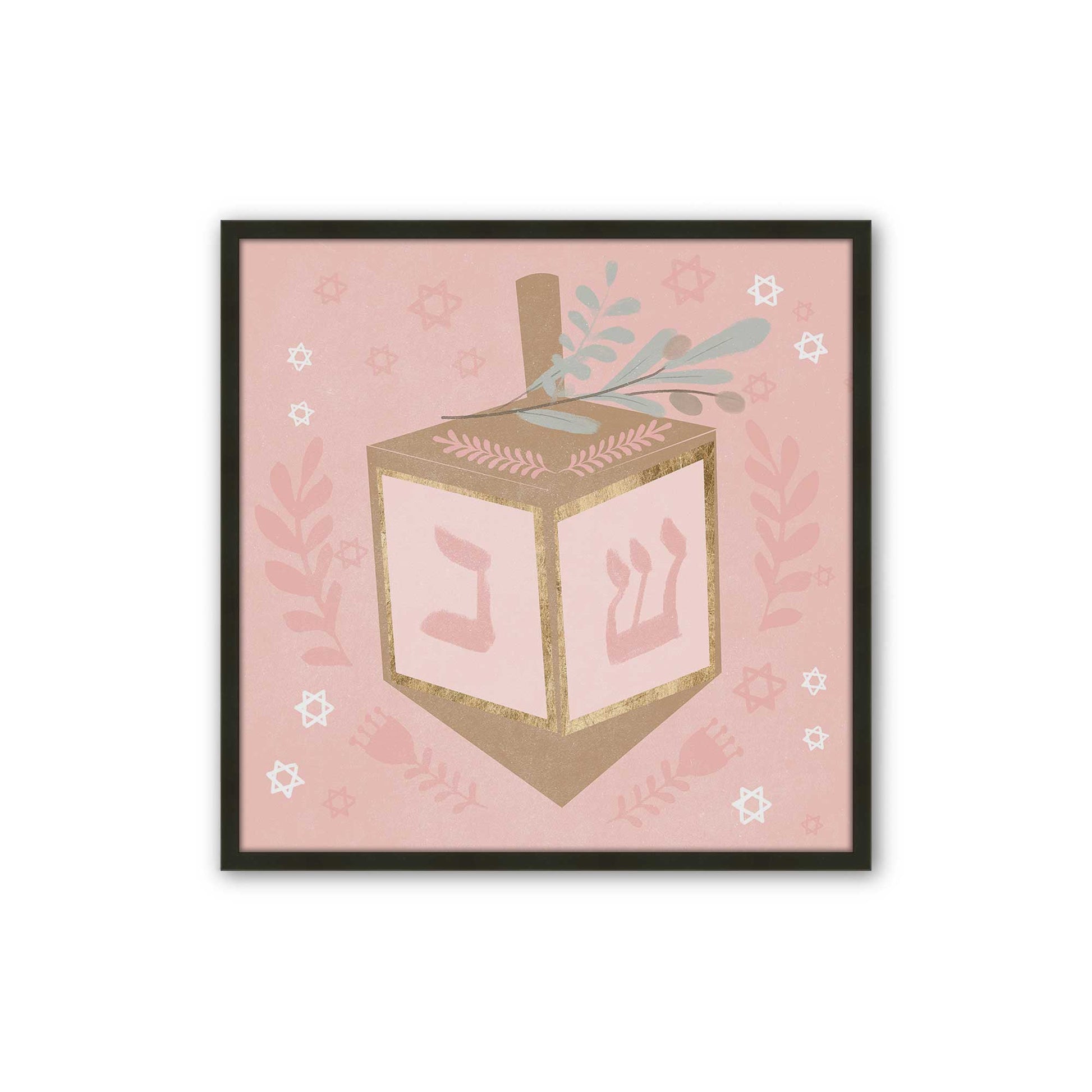 [Color:Satin Black], Picture of art in a Satin Black frame