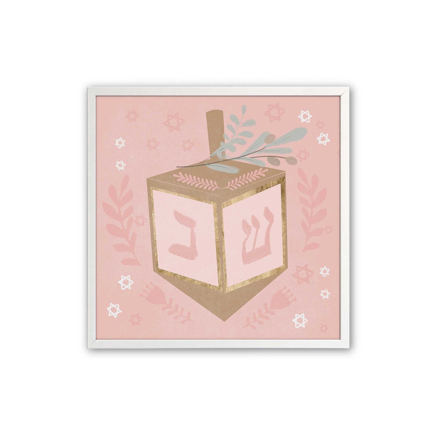 [Color:Opaque White], Picture of art in a Opaque White frame