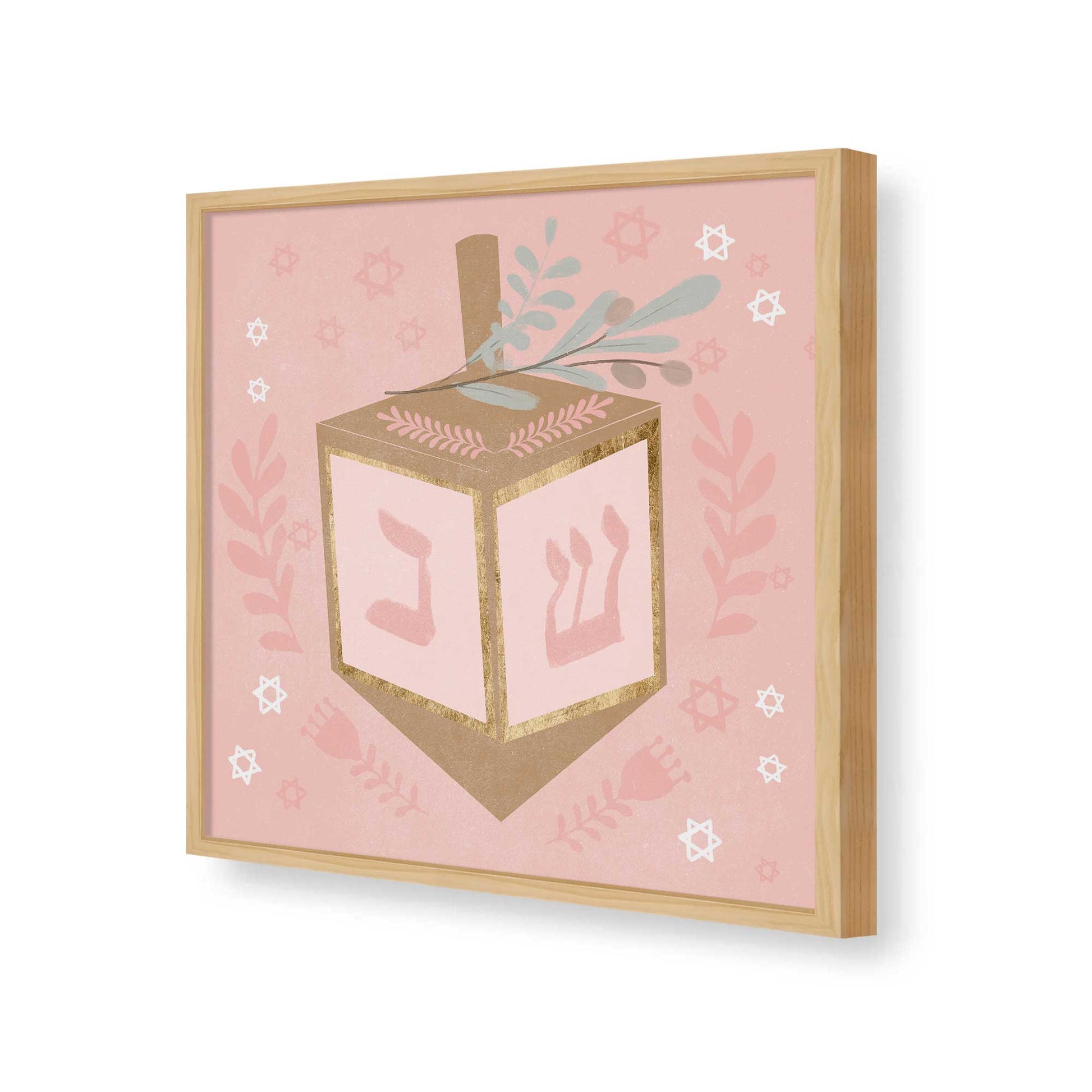 [Color:Espresso], Picture of art in a Espresso frame of the corner