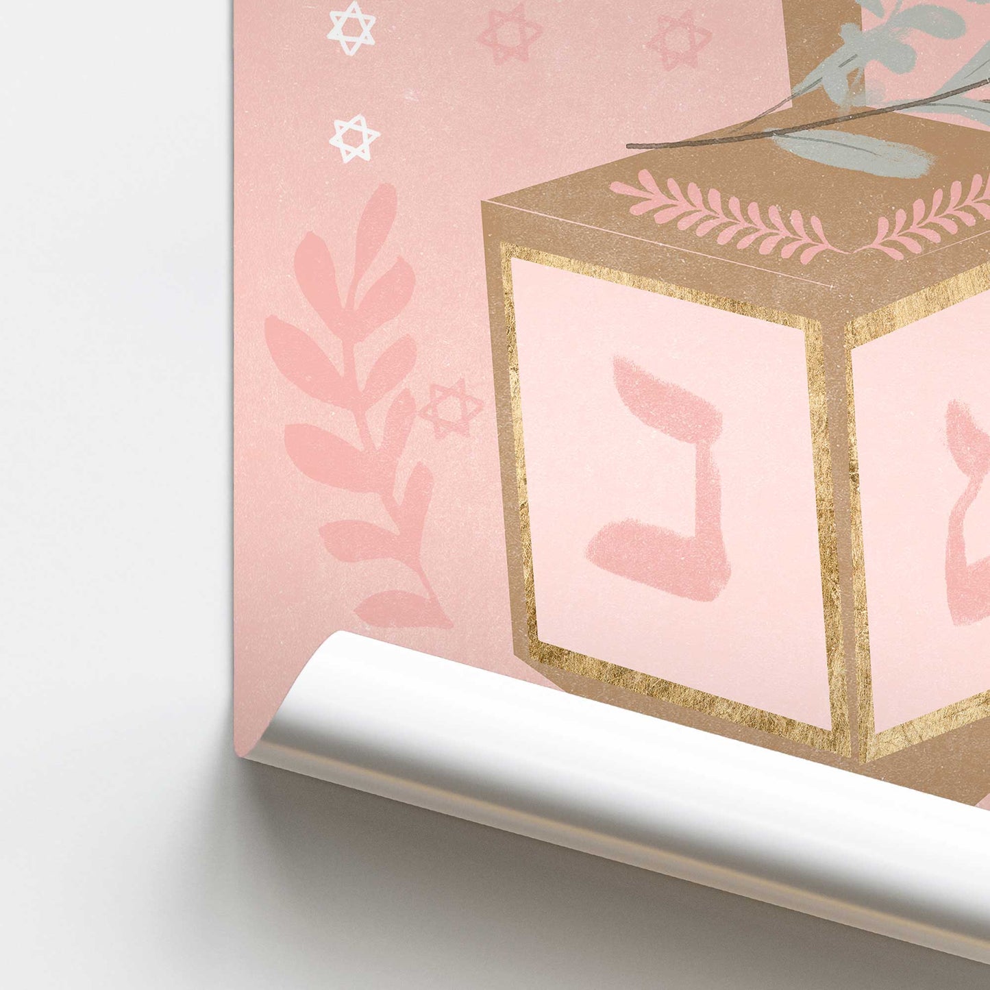 [Color:Rolled Print], Picture of close up of art