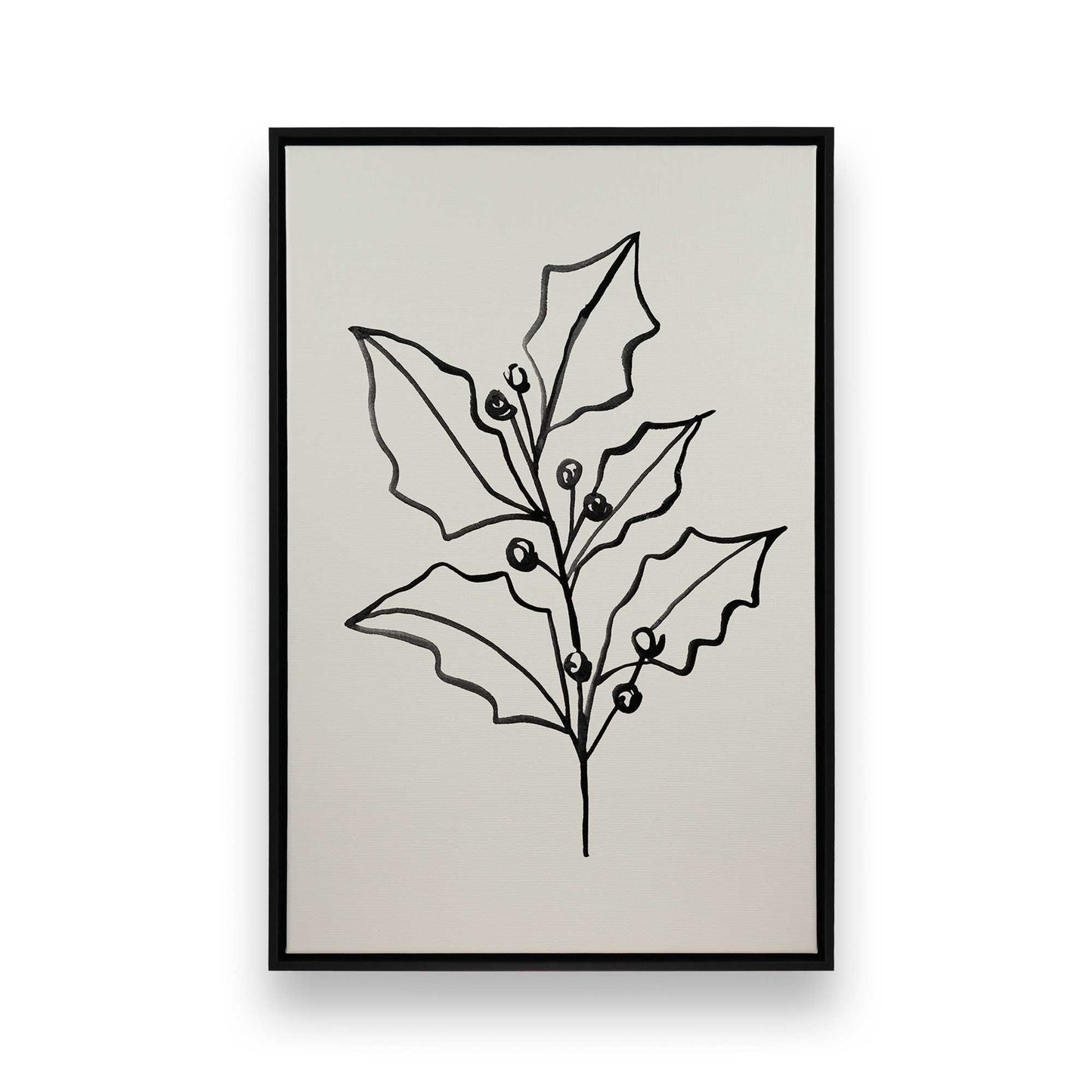 [Color:Satin Black], Picture of art in a Satin Black frame