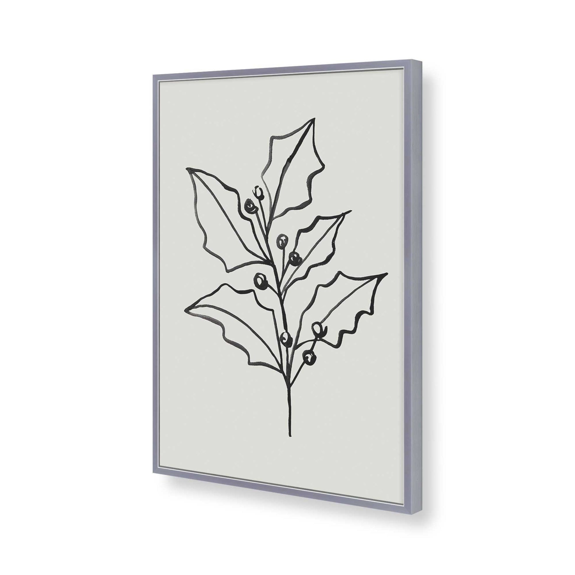 [Color:Polished Chrome], Picture of art in a Polished Chrome frame of the corner