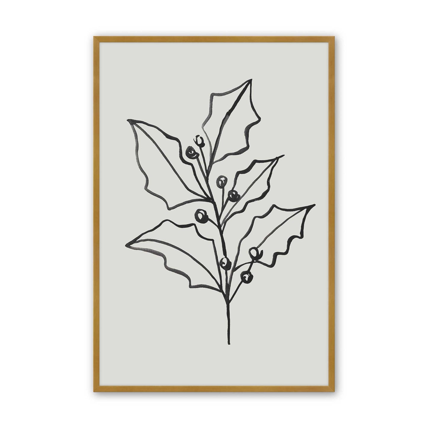 [Color:Polished Gold], Picture of art in a Polished Gold frame