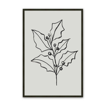 [Color:Satin Black], Picture of art in a Satin Black frame