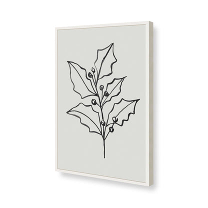 [Color:Opaque White], Picture of art in a Opaque White frame of the corner