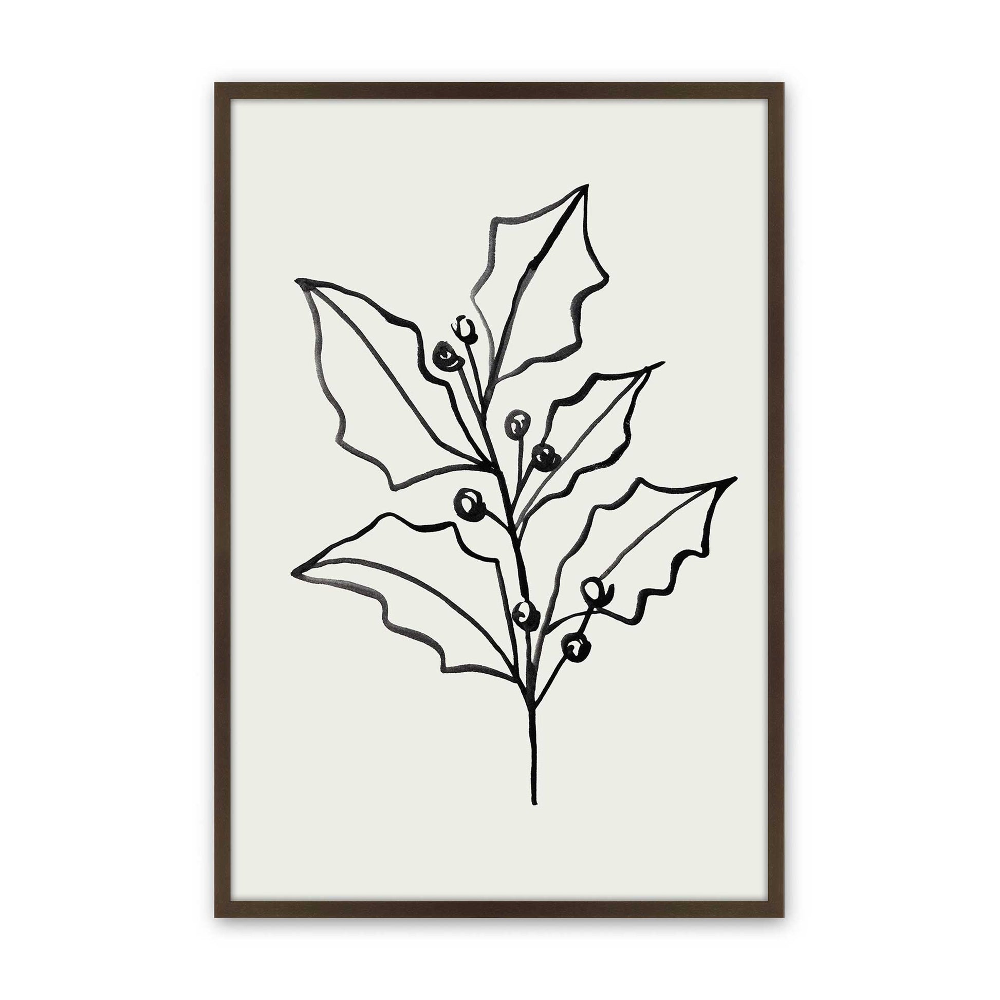 [Color:Belvinder Brown], Picture of art in a Belvinder Brown frame